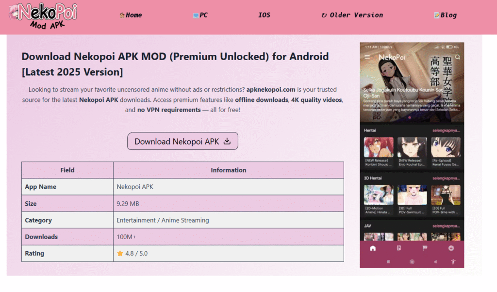 How to Download & Install NekoPoi APK on PC